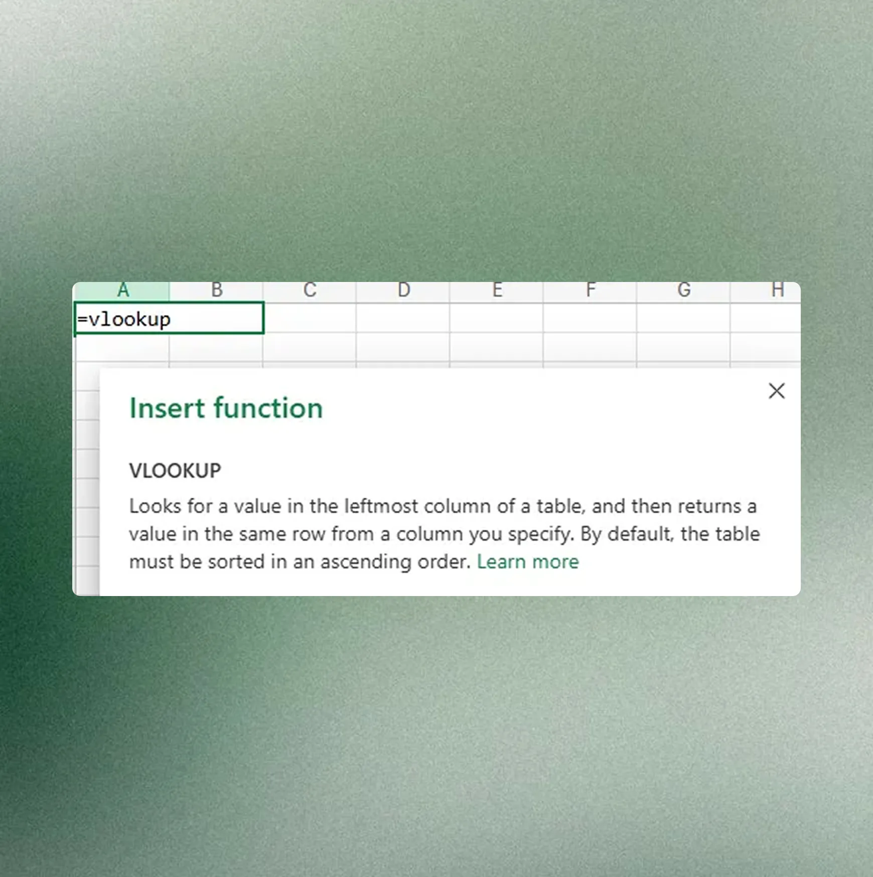 엑셀 VLOOKUP 함수 기본 구조와 사용법 예시