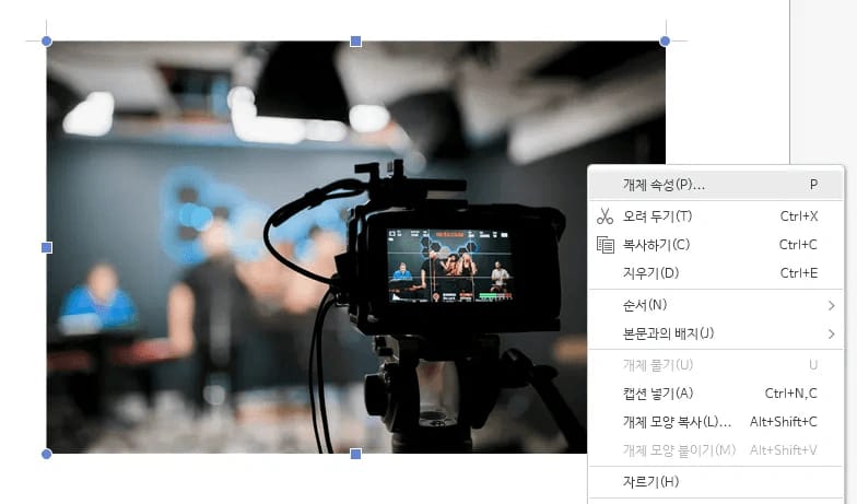 한글 개체 보호하기