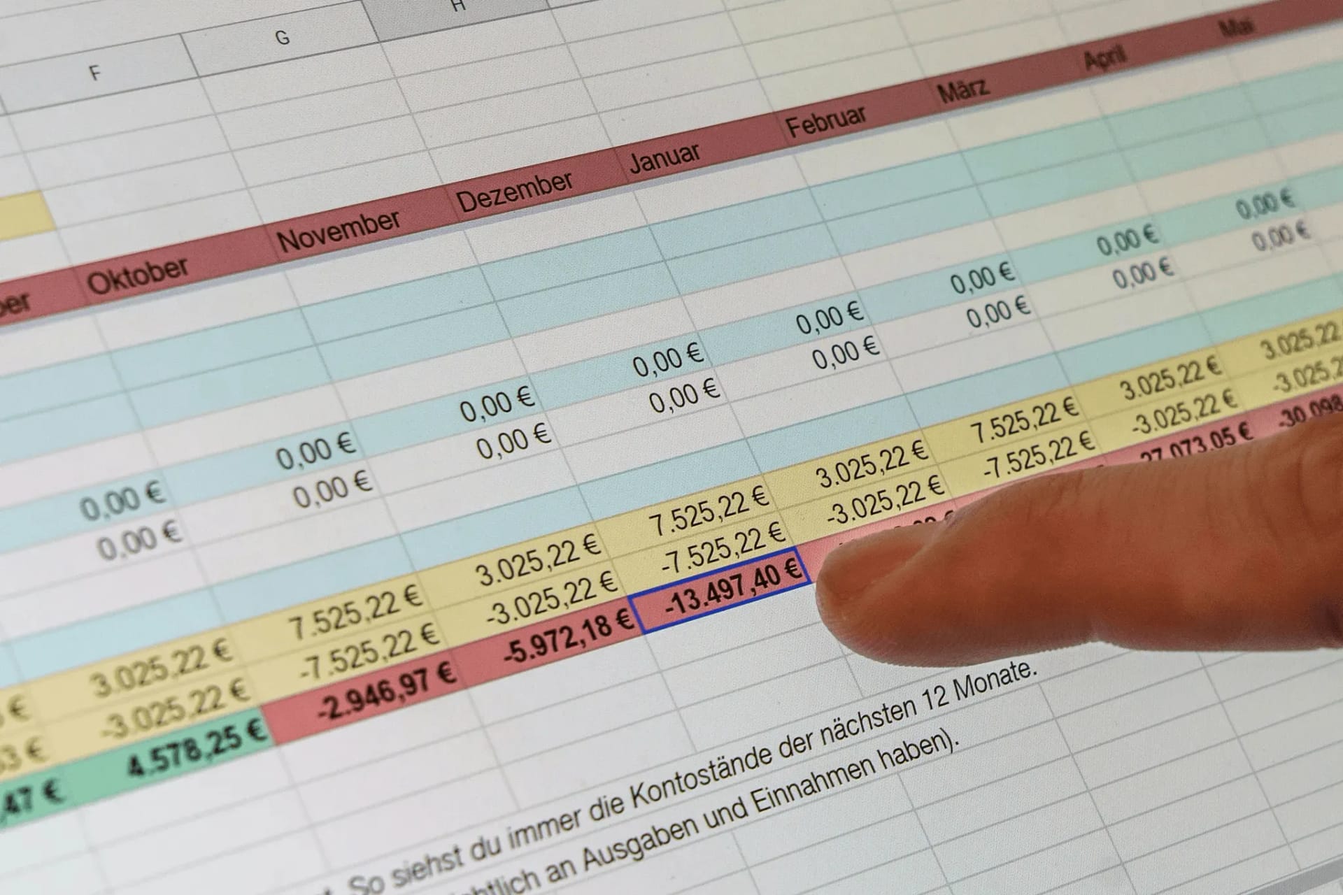 Excel spreadsheet with cross-sheet reference formulas linking data between multiple sheets